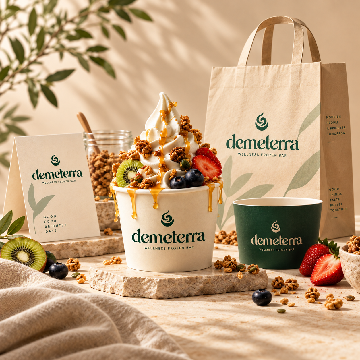 Demeterra branding