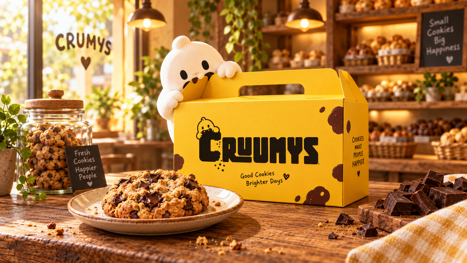 Crumys branding
