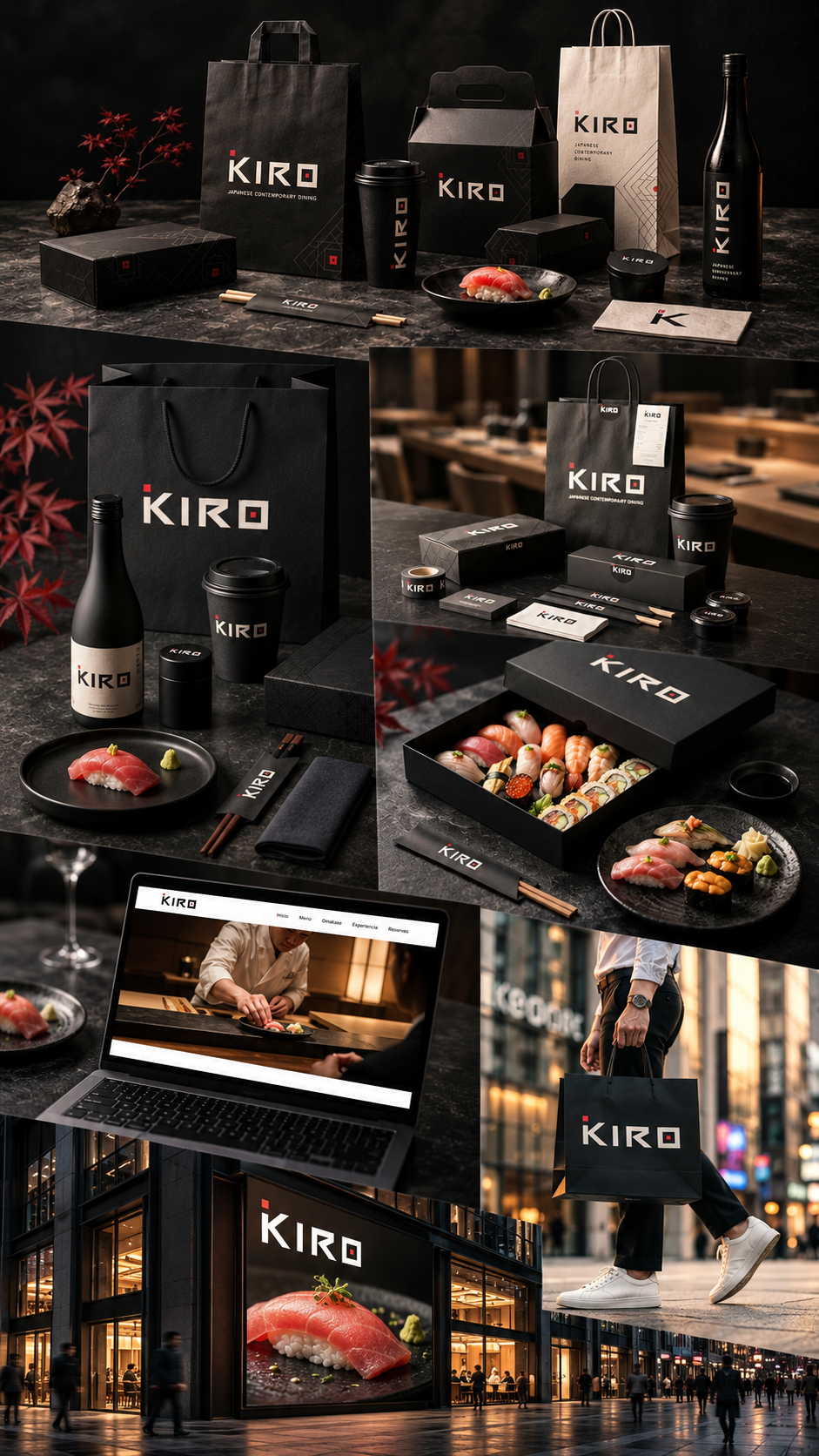 KIRO — identidad visual y aplicaciones desarrolladas por EXORA